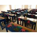 2 Seater Blue Play School Furniture Manufacturers, Suppliers in Anantapur