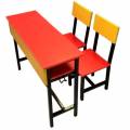 Adjustable 2 Seater Dual Desk Bench MDF Material In Custom Colors For Schools in Burhanpur