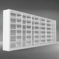 Adjustable Bookshelf with Electrostatic Powder Coating in Nokha