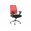 Black Mesh Office Chair with Low Back, Fixed Arms Manufacturers, Suppliers, Exporters in Gauripur