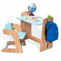Blue Kids Desk Bench Medium Size Rectangular Shape in Burhanpur