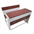 Brown 2 Seater Modern School Desk Manufacturers, Suppliers in Anantapur