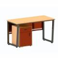 Customised 1 Seater Teacher Table With Desk Rectangular Particle Board With Powder Coated MS Structure Manufacturers, Suppliers in Anantapur