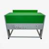 Durable Green MDF Dual Desk Bench Two Seater For School Manufacturers, Suppliers, Exporters in Odisha