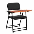 Folding Study Chair With Adjustable Writing Pad And Wrought Iron Frame Manufacturers, Suppliers in Anantapur