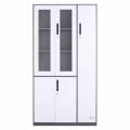 Glass Door Office Filing Cabinet With Combination Key Lock Customizable RAL Color Powder Coated Steel Manufacturers, Suppliers in Anantapur