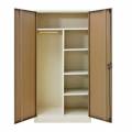 Mild Steel 2 Door Wardrobe With Top Shelf Hang Rail And 4 Internal Shelves Manufacturers, Suppliers in Anantapur