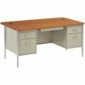 Mild Steel Teacher Table With Desk 6 Feet With Storage Smooth Surface Durable And Easy Use For School And College Manufacturers, Suppliers in Anantapur