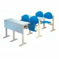 Modern Ladder Chair And Desk For College Beech Wood Cold Rolled Steel Frame Fireproof Plywood Seat Aluminum Alloy Foot in Delhi