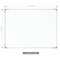 Non Magnetic White Melamine HPL Writing Board With Alloy Aluminium Frame Wall Mounted For Office School College And Home Manufacturers, Suppliers in Anantapur