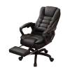 Premium Leather Revolving Office Chair with Adjustable Height Manufacturers, Suppliers, Exporters in Gauripur
