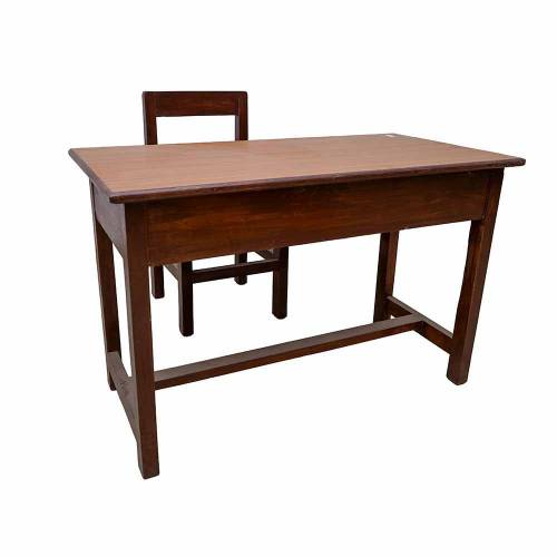 Teacher Table With Chair For School Classroom Manufacturers in Maur