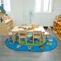 Thailand Rubber Kids Table Water Based Painted Finish For Schools And Home in Hapur