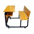 Wooden Classroom Double Desk And Bench Customizable Size Modern Knock Down Structure Manufacturers, Suppliers in Anantapur