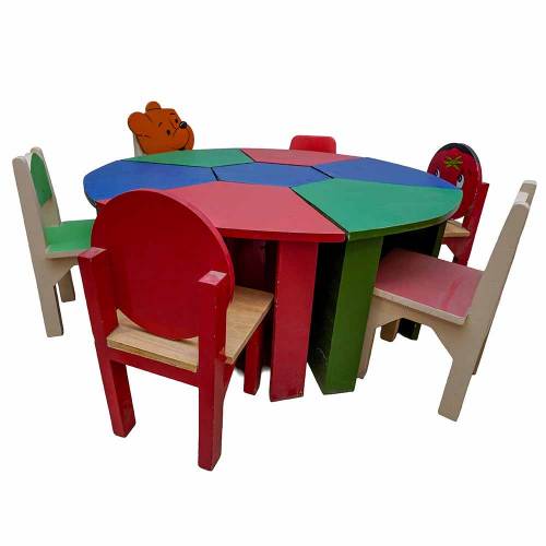 Wooden Play School Furniture For Kids Manufacturers in South Delhi